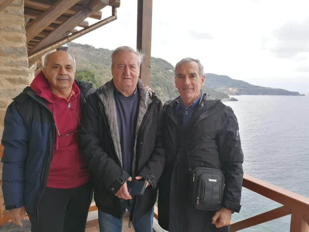 Στιγμές ψυχικής ανάτασης στο Άγιο Όρος για τον Χρήστο Αναστασίου (φωτο)