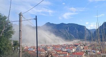 Αστ. Βασιλάκος: "Επικίνδυνο το σύννεφο σκόνης ...στο Μουζάκι" (ΦΩΤΟ)
