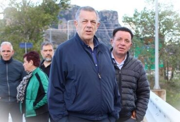 Νίκος Ταχιάος: «Δίχασε» η επίσκεψή του στον νομό Τρικάλων