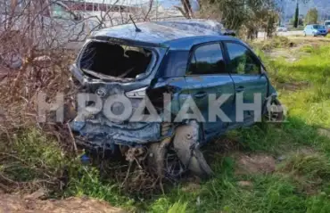 Τροχαίο δυστύχημα στη Ρόδο: Ι.Χ. συγκρούστηκε με γάιδαρο - Νεκρή 24χρονη συνοδηγός