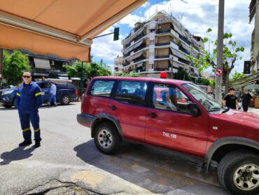 Φωτιά σε ψησταριά στην Ασκληπιού (ΦΩΤΟ)