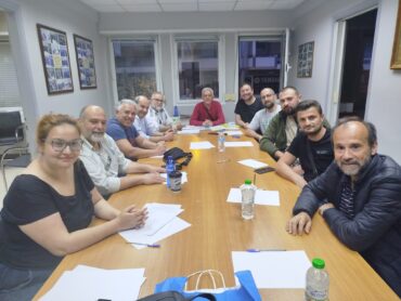 O Δημήτρης Αρμάγος πρόεδρος του Εργατικού Κέντρου Τρικάλων