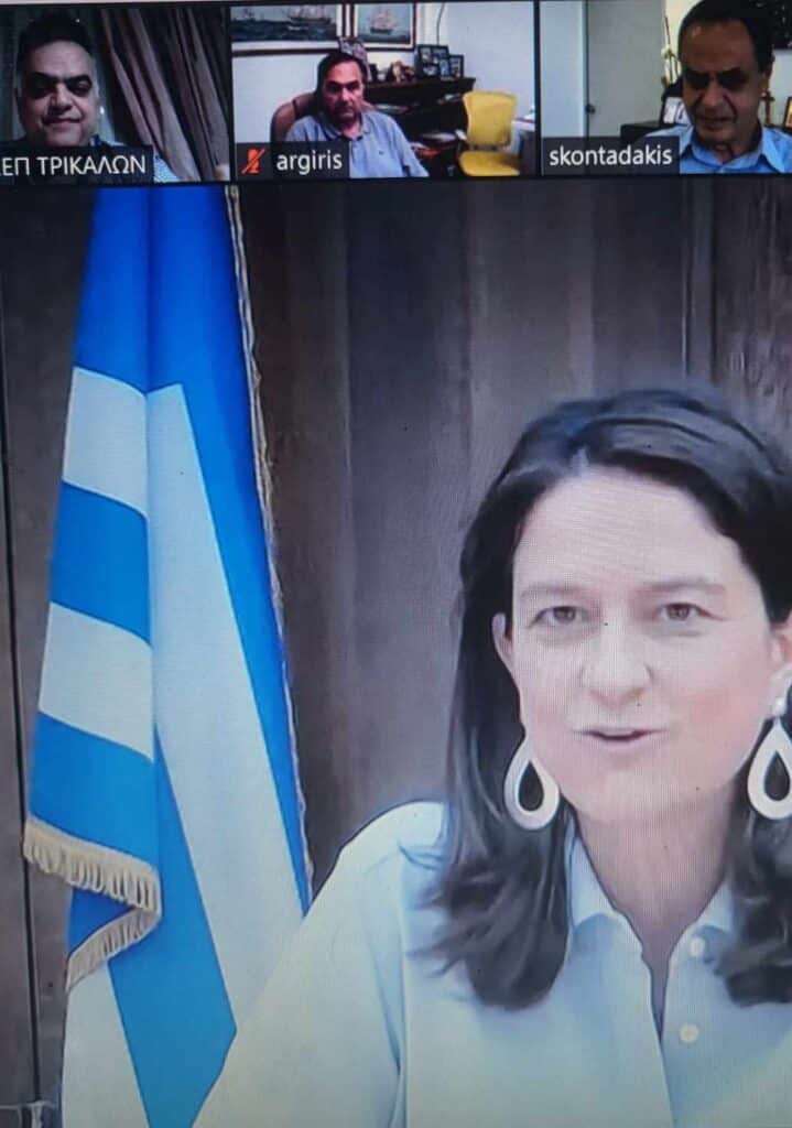 "Τηλεμάθημα" με τη Ν. Κεραμέως για τον Γ. Κουτσονάσιο