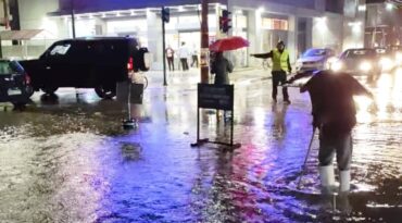 Στα 100 χιλιοστά έφτασε το ύψος της βροχής στην Καρδίτσα 