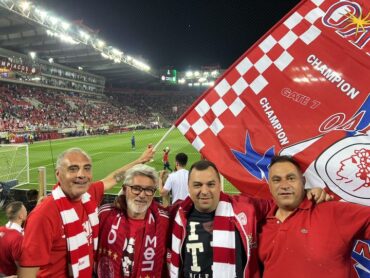 Τρικαλινοί σε πανηγυρισμούς στο Καραϊσκάκη ζήσανε το όνειρο του Ολυμπιακού