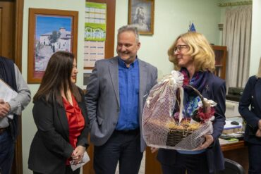 Η πρέσβης της Αυστρίας Gerda Vogl στο Μουζάκι και στο Δασαρχείο Μουζακίου