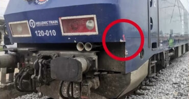 Λάρισα: Σύγκρουση δύο τρένων μέσα στον σιδηροδρομικό σταθμό