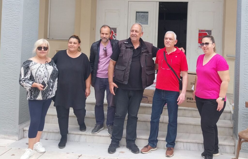 Ευχαριστήριο Επιτροπής Πλημμυροπαθών Φαρκαδόνας