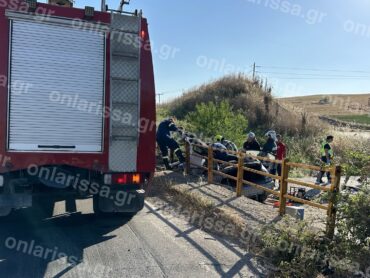 Τραγικό-Νεκρός Τρικαλινός σε σοκαριστικό τροχαίο έξω από τη Λάρισα (ΦΩΤΟ)