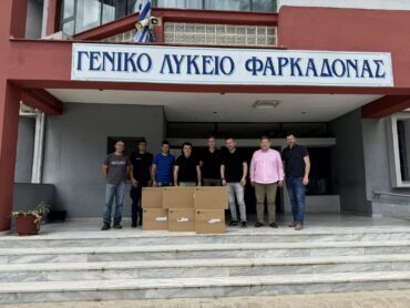 Η Ένωση Αστυνομικών Υπαλλήλων δίπλα στα σχολεία του νομού Τρικάλων