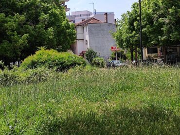 Τρίκαλα: Αφημένη στην μοίρα της η πλατεία Αγρότισσας (ΦΩΤΟ)