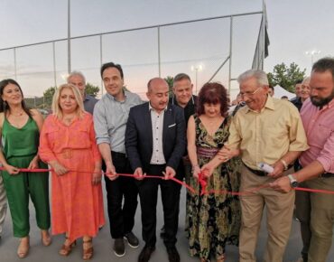 Νέο αθλητικό κέντρο στα Τρίκαλα - Συγκίνηση και ευχαριστίες για τη δωρεά του ζεύγους Φαγκρίδα