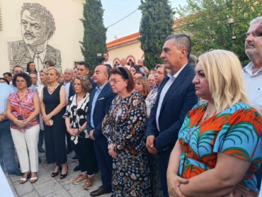 Στα εγκαίνια του Μουσείου Τσιτσάνη η υπουργός Πολιτισμού Λίνα Μενδώνη (ΦΩΤΟ+VIDEO)