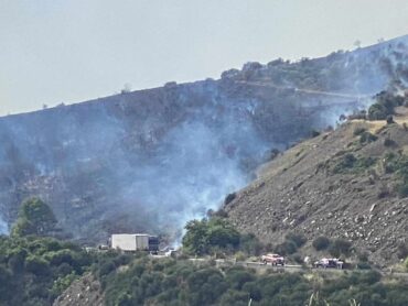 Φωτιά στην Ε.Ο. Καλαμπάκας - Ιωαννίνων - «Ήχησε» το 112 στην περιοχή (ΦΩΤΟ+VIDEO)