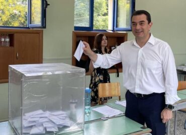 Στη Μεγάρχη ψήφισε ο Τρικαλινός υπουργός Κώστας Σκρέκας