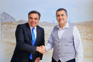 Στη Θεσσαλία ο Μαργαρίτης Σχοινάς