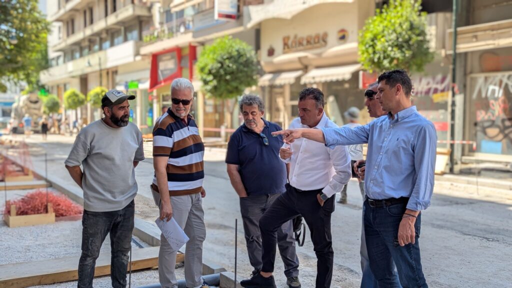 Λάρισα: Συνεχίζονται τα έργα σε Μανωλάκη και Ανθ. Γαζή