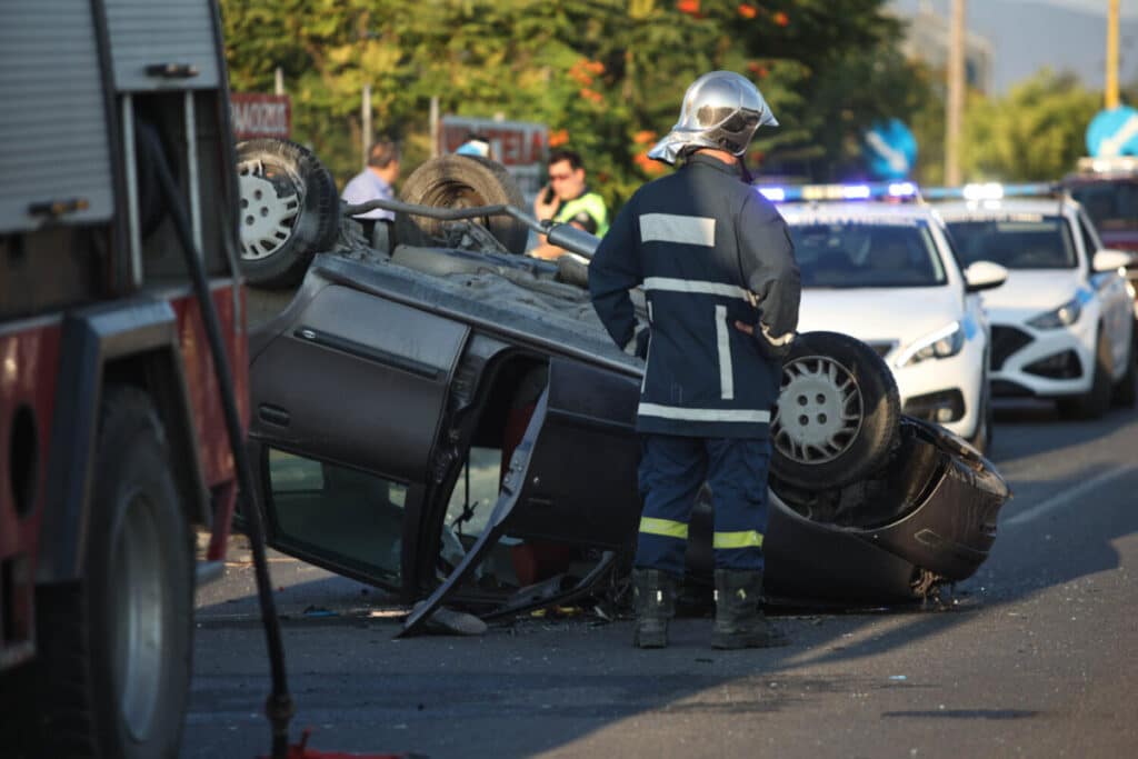 Τραγωδία στη Λάρισα: Νεκρός 61χρονος σε σοβαρό τροχαίο