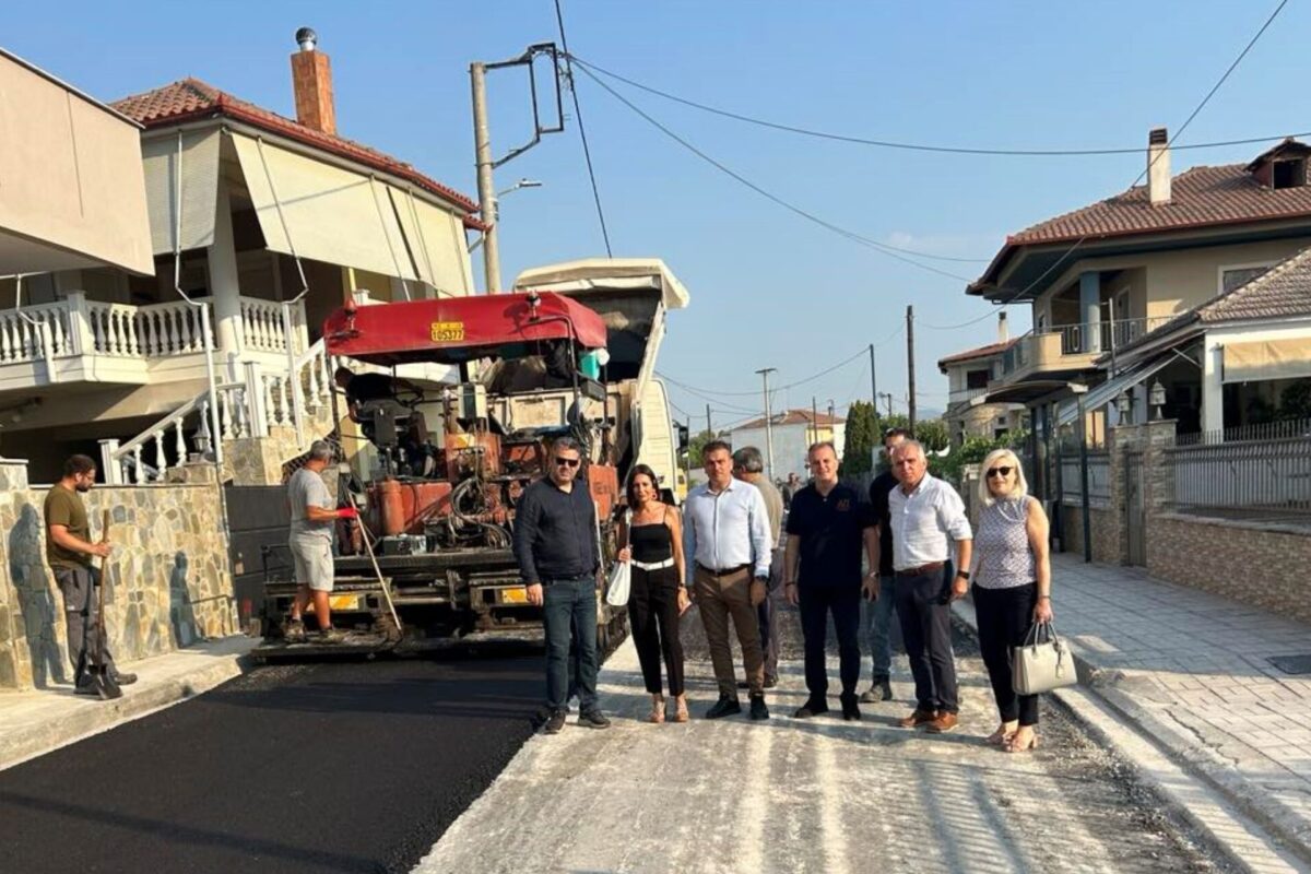 ΔΕΥΑΛ: Ολική αποκατάσταση των καθιζήσεων στο οδόστρωμα λόγω Daniel σε Φαλάνη και Γιάννουλη