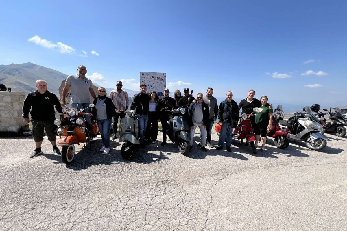 Επιτυχημένη ολοκλήρωση εκδρομής του Vespa Club Τρικάλων στα μαγευτικά τοπία της Ηπείρου