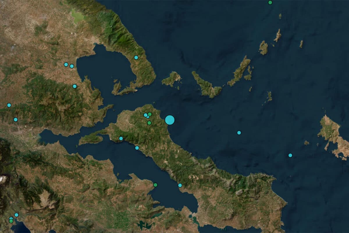 Σεισμός 4,5 Ρίχτερ στη Βόρεια Εύβοια: Αισθητός σε Βόλο, Σποράδες και Αττική