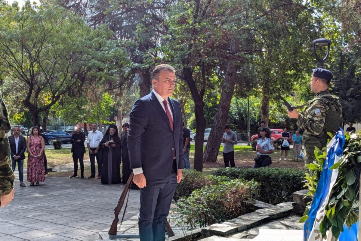 Μήνυμα Δημάρχου Λαρισαίων για την 143η επέτειο απελευθέρωσης της Λάρισας από τον οθωμανικό ζυγό