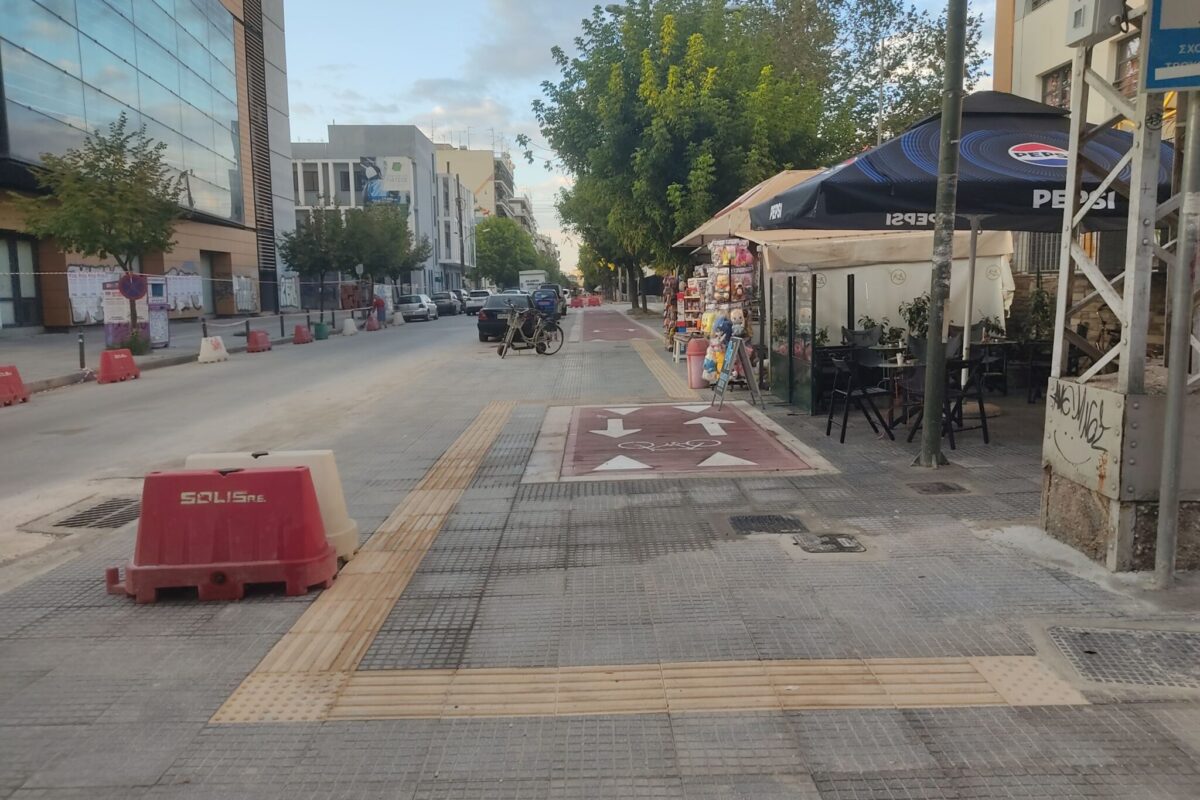 Λάρισα: Από Λογιωτάτου έως Μουρούζη συνεχίζονται τα έργα στην Ανθίμου Γαζή
