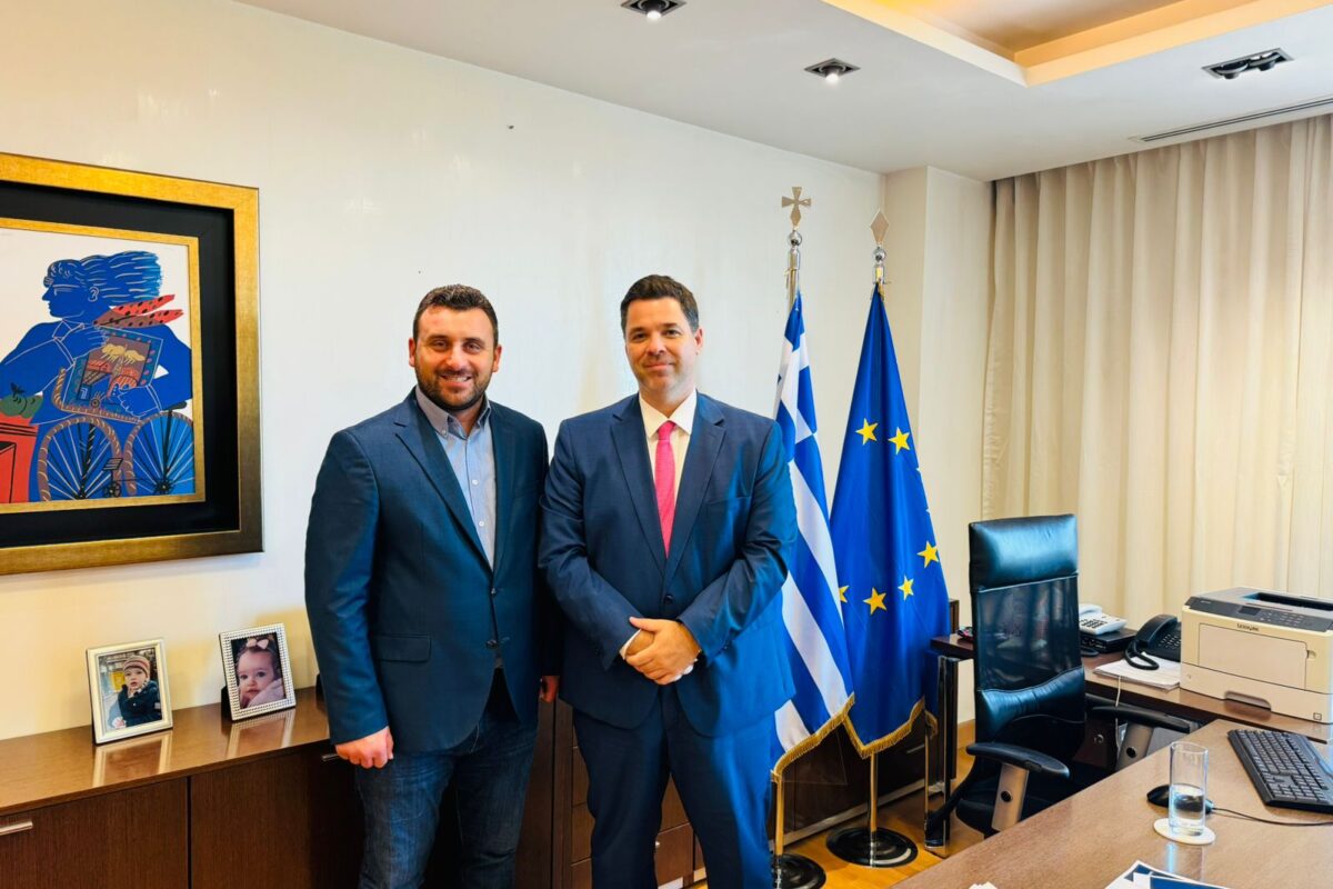 Στον Κοντογεώργη ο Αβραμόπουλος για τα έργα ανασυγκρότησης του Δήμου Μετεώρων