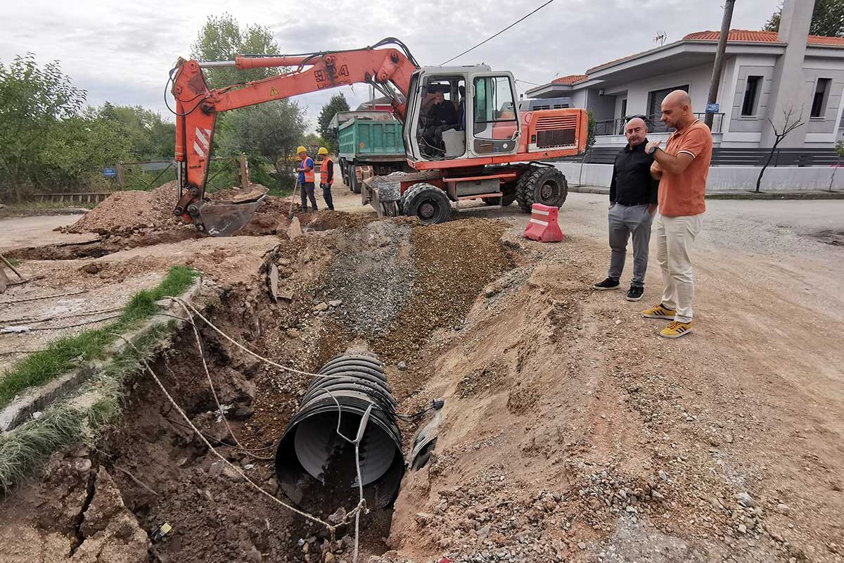 Ολοκληρώνεται το αντιπλημμυρικό έργο της ΔΕΥΑΤ στην Μπάρα