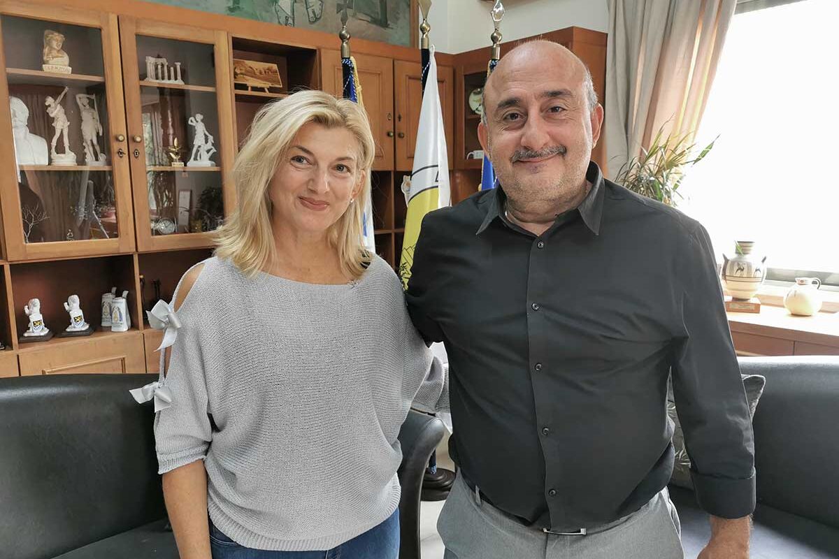Συνάντηση Σακκά – εκπροσώπων Συλλόγου Τυφλών  