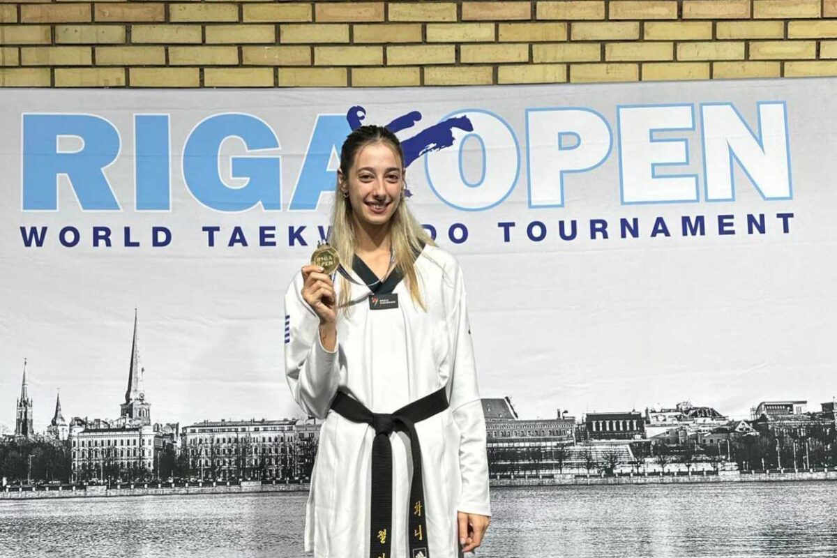 Χρυσό μετάλλιο για τη Φανή Τζέλη στο «Riga Open» στη Λετονία