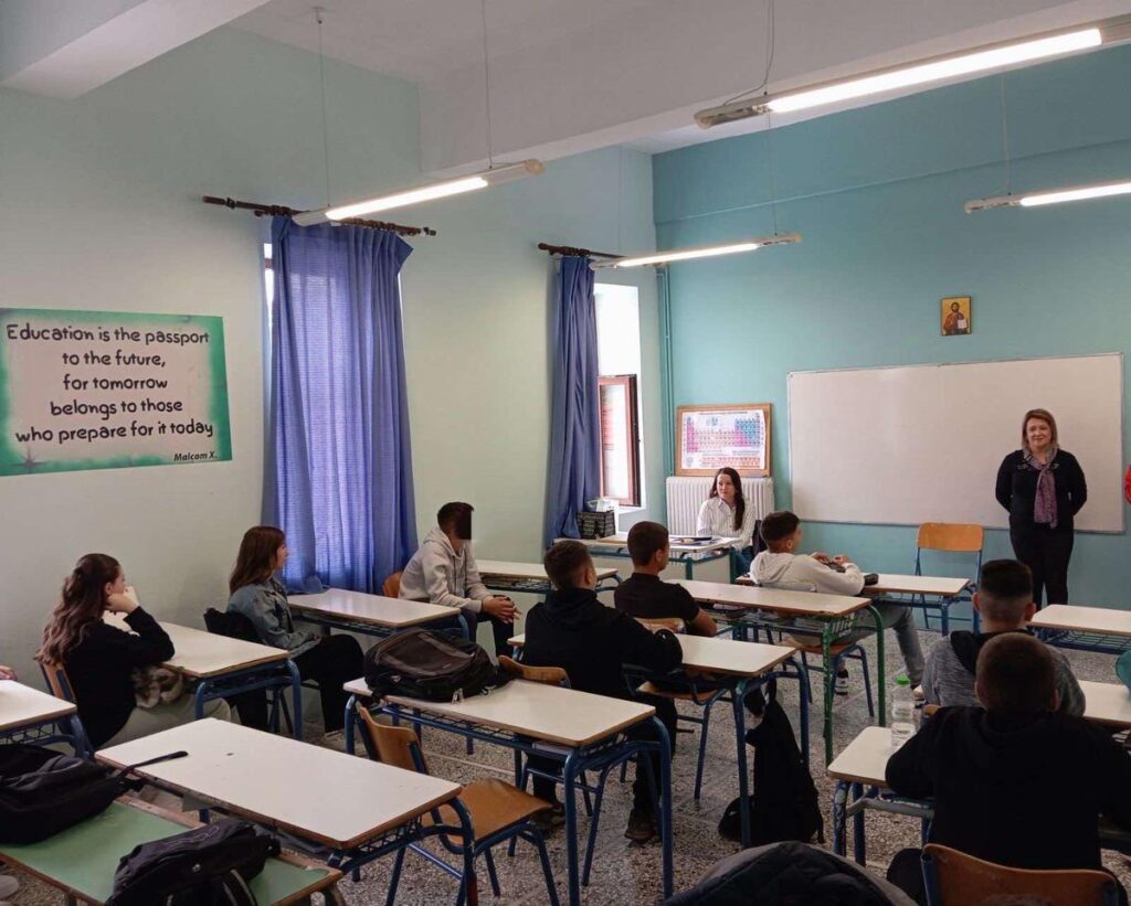 Δράση ενημέρωσης για την Παγκόσμια Ημέρα Ψυχικής Υγείας στο ΕΠΑΛ Μουζακίου
