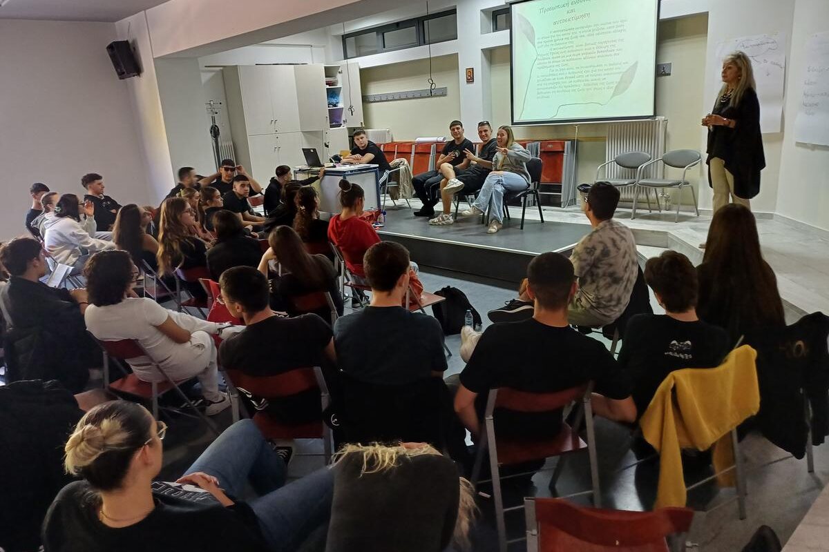 Βιωματικά εργαστήρια ψυχικής υγείας στο 8ο ΓΕΛ Τρικάλων