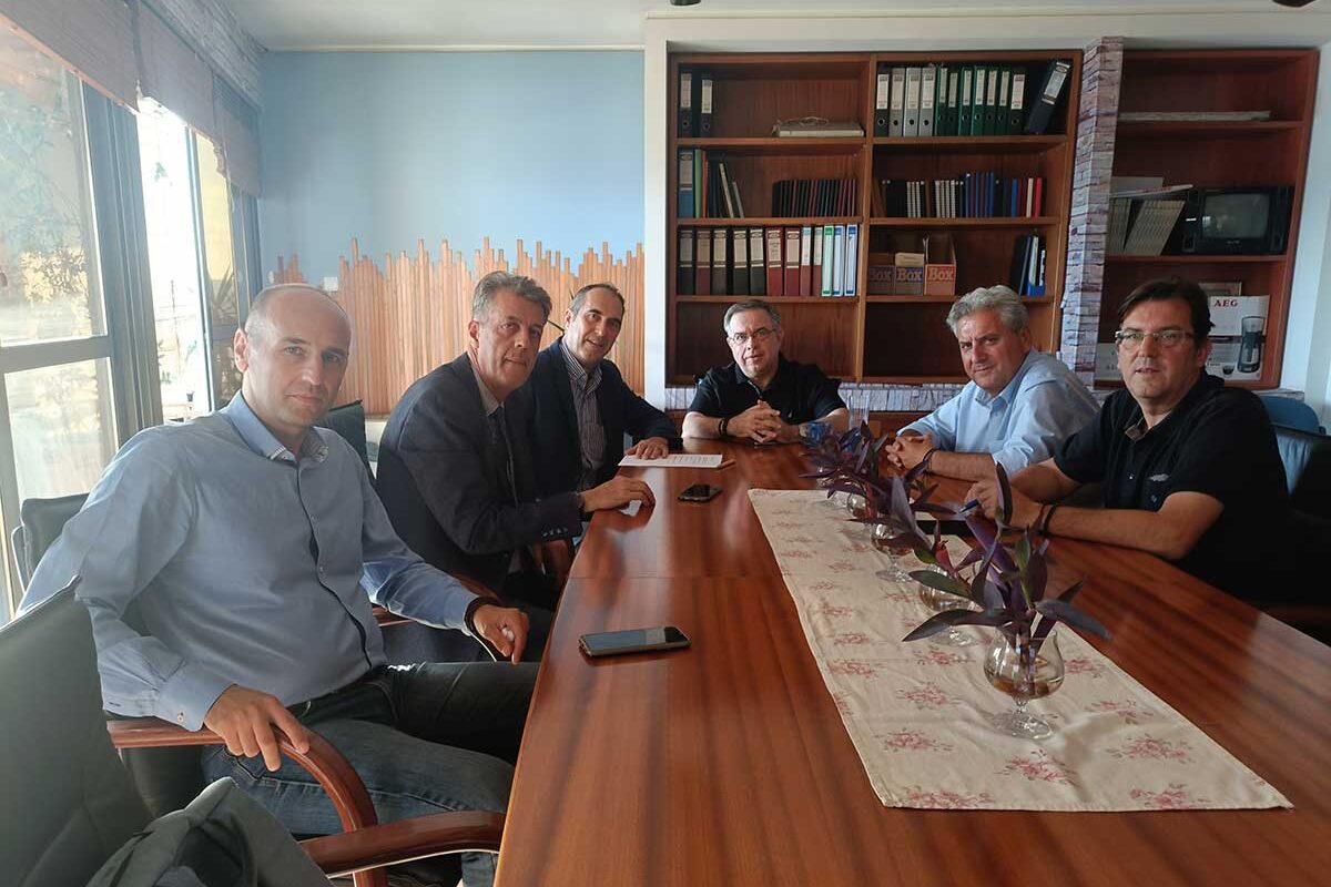Συνάντηση ΕΣΗΕΘΣΤΕ-Ε με Γ.Γ. Επικοινωνίας και Ενημέρωσης Δημήτρη Γαλαμάτη στο Βόλο