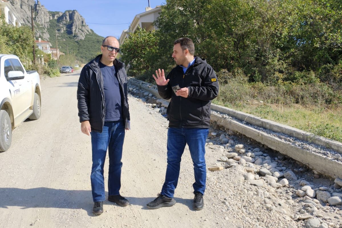 Ξεκινούν οι ασφαλτοστρώσεις στο νέο Σχέδιο Πόλης Καλαμπάκας σε συνεργασία Δήμου Μετεώρων και ΤΕΡΝΑ Α.Ε.