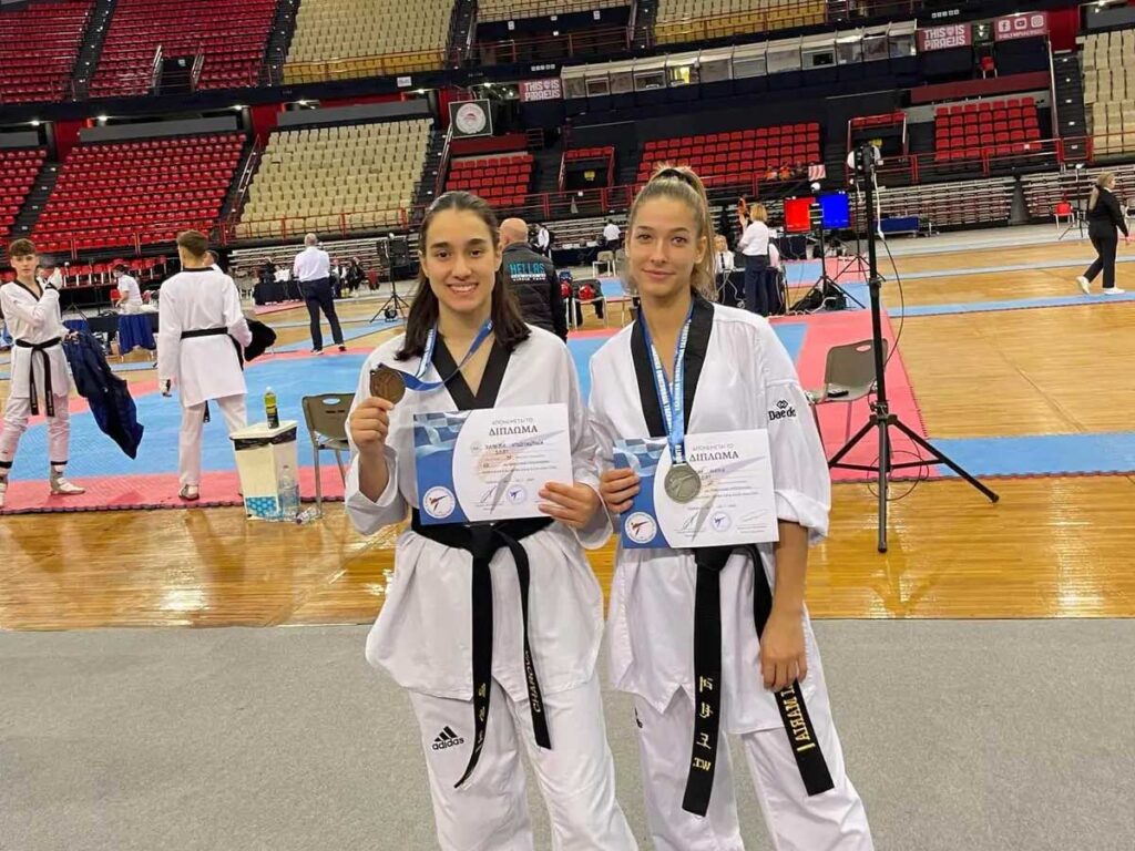 Τάεκβοντο: Μαρία Τζέλη και Χάροβα επέστρεψαν με μετάλλια