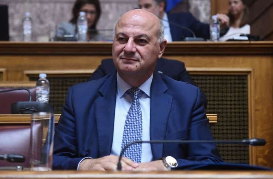 Ο Υπουργός Αγροτικής Ανάπτυξης Κώστας Τσιάρας σε δηλώσεις για την κτηνοτροφία και τον ΟΠΕΚΕΠΕ