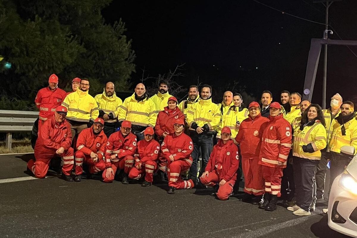 Ο Ελληνικός Ερυθρός Σταυρός συμμετείχε σε άσκηση της Νέας Οδού για την αντιμετώπιση ακραίων καιρικών φαινομένων
