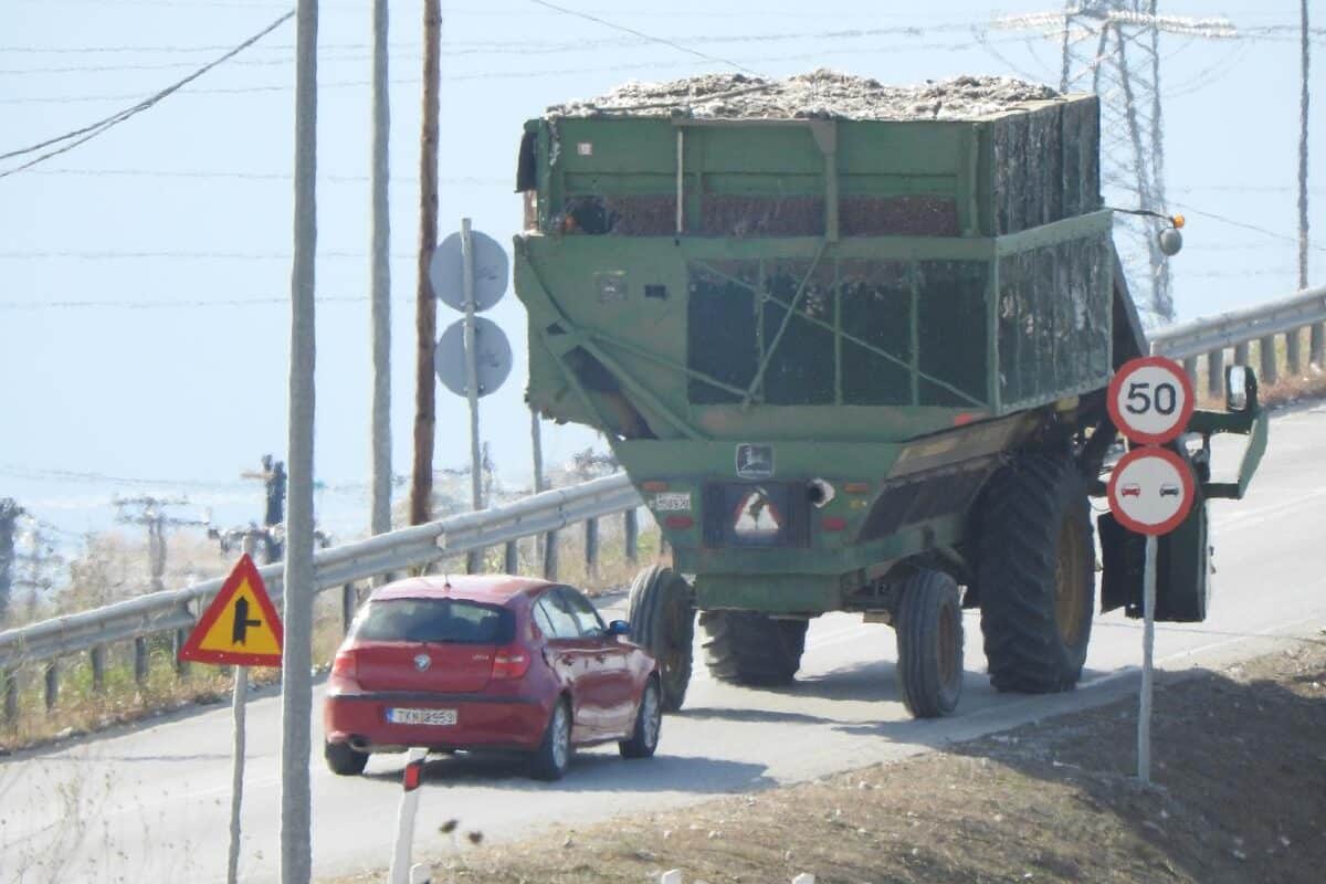 Προσοχή στα γεωργικά μηχανήματα