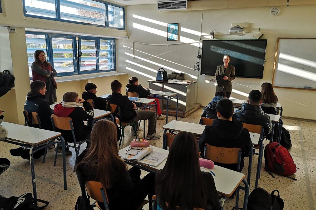 Δράσεις για την Εξάλειψη της Βίας κατά των Γυναικών στο 5ο Γυμνάσιο Τρικάλων