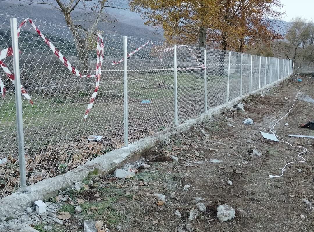 Αμεση επέμβαση στο γήπεδο του Αγίου Βησσαρίωνα
