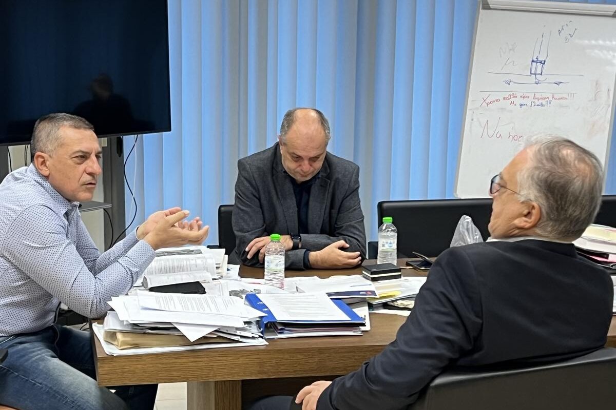 Συνάντηση Περιφερειάρχη Δημ. Κουρέτα με τον Υπουργό Ανάπτυξης Τ. Θεοδωρικάκο