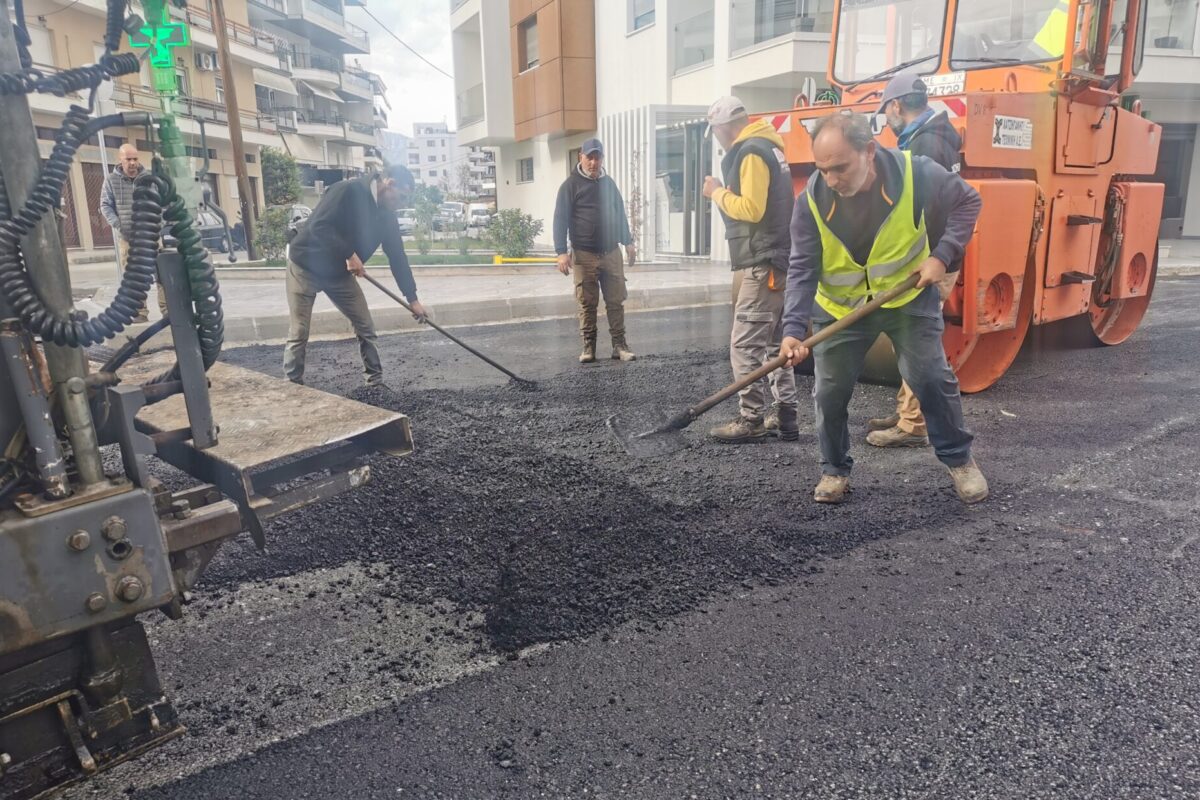 Έτοιμη και η οδός Αγίου Κωνσταντίνου