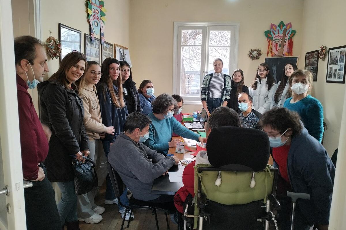 Επίσκεψη του 4ου Γυμνασίου στο Θεοδωρίδειο Κέντρο Ορίζοντες