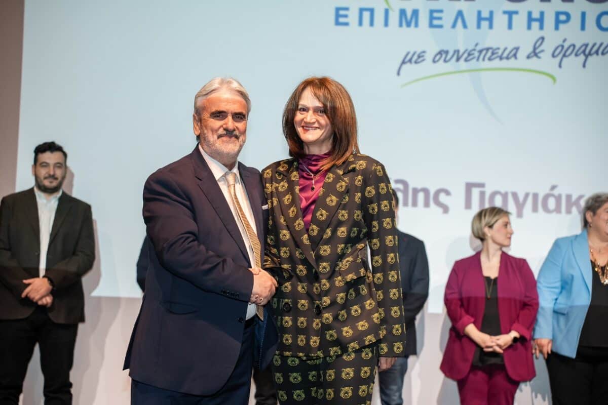 Στέλλα Γκουλιοπούλου: Μια Δυναμική Υποψηφιότητα για το Τμήμα Μεταποίησης του Επιμελητηρίου Τρικάλων