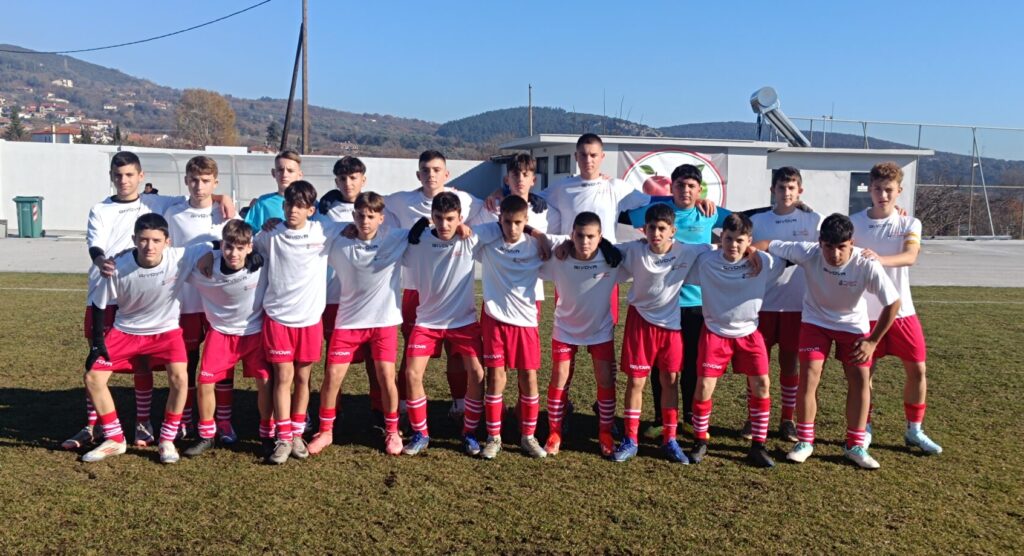 Ήττα της Κ14 ΕΠΣ Τ 3-2 στη Λάρισα