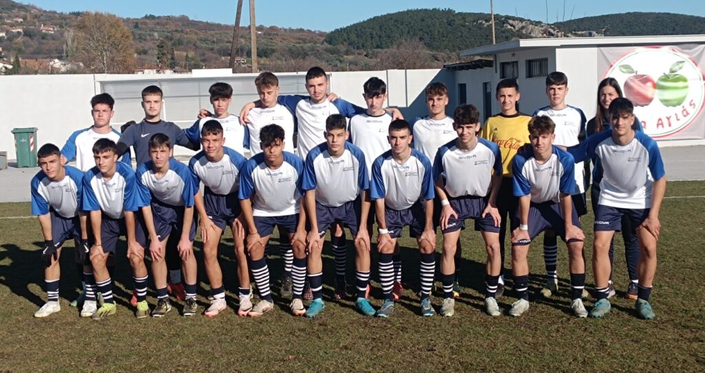 Κ16: Βαριά ήττα 5-1 της ΕΠΣΤ από τη Λάρισα