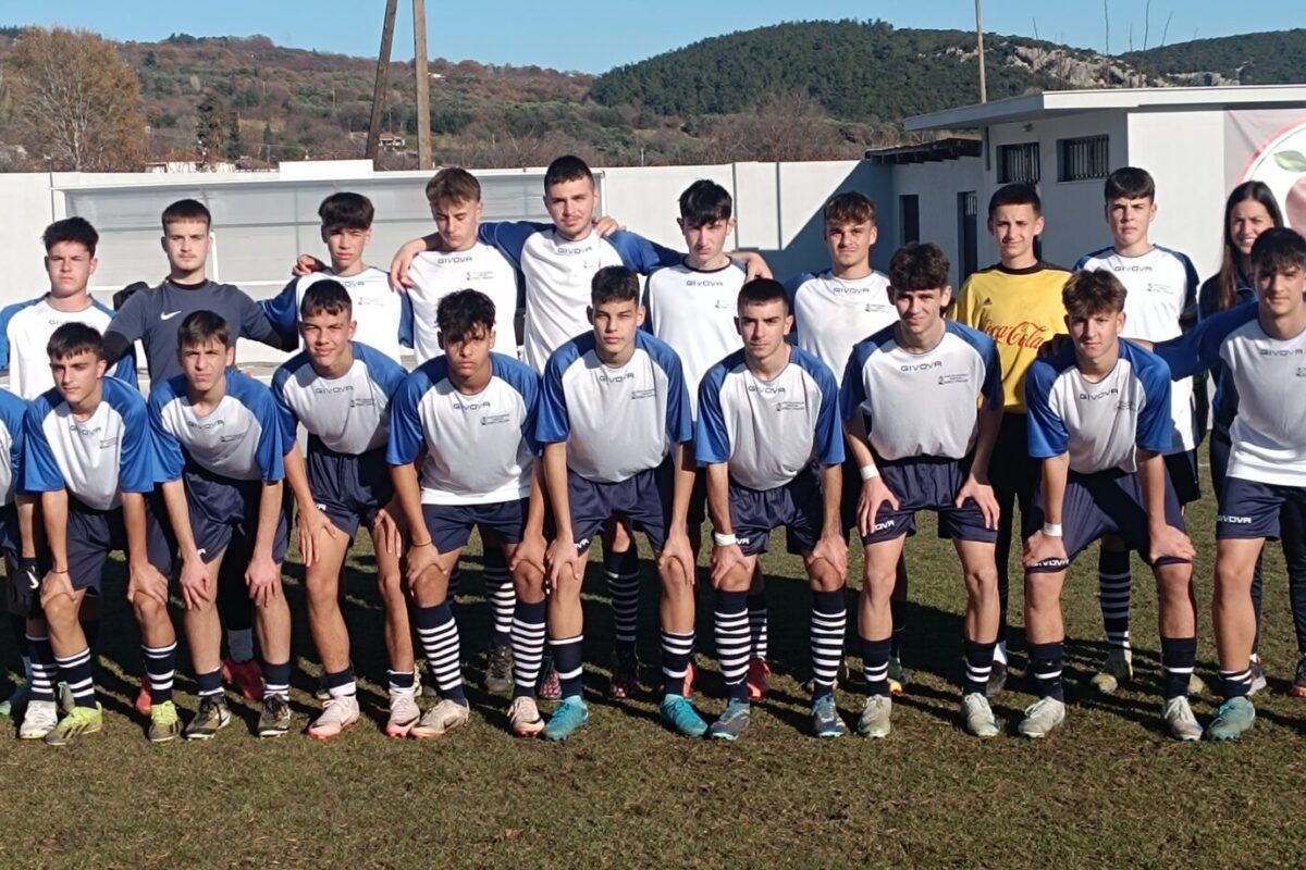 Κ16: Βαριά ήττα 5-1 της ΕΠΣΤ από τη Λάρισα
