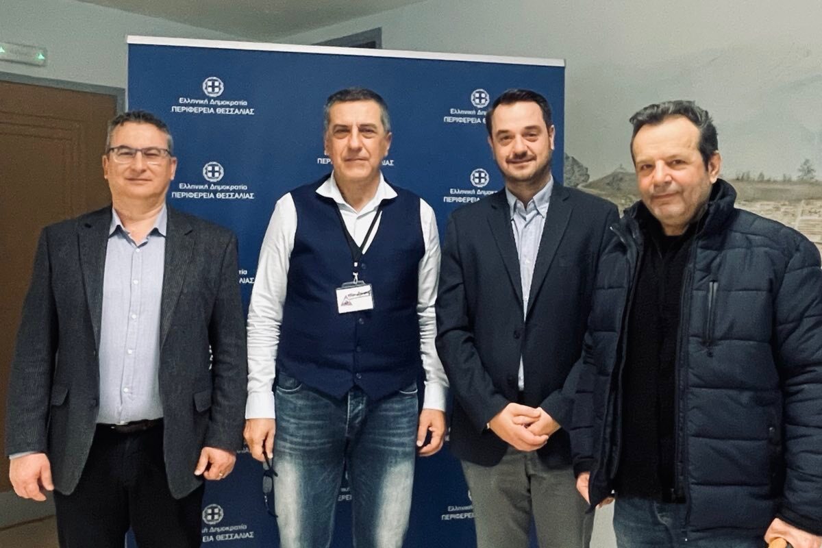 Στον Περιφερειάρχη Θεσσαλίας ο Ηλίας Τσιαούσης