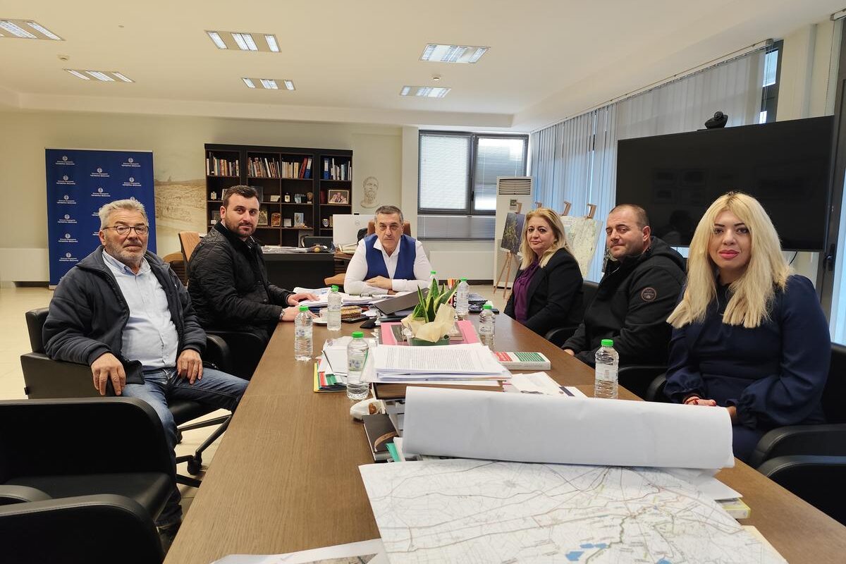 Συνάντηση εργασίας Κουρέτα – Αβραμόπουλου για ενημέρωση και προγραμματισμό νέων έργων στον Δήμο Μετεώρων